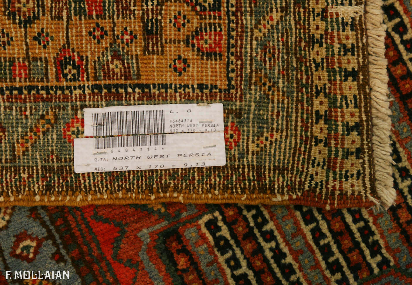 Antique North West Persia Gallery Carpet n°:46484314